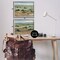 Stupell Industries Abstract Farm Field Landscape 2 pc Framed Giclee Wall Art Set Design by Tim Otoole